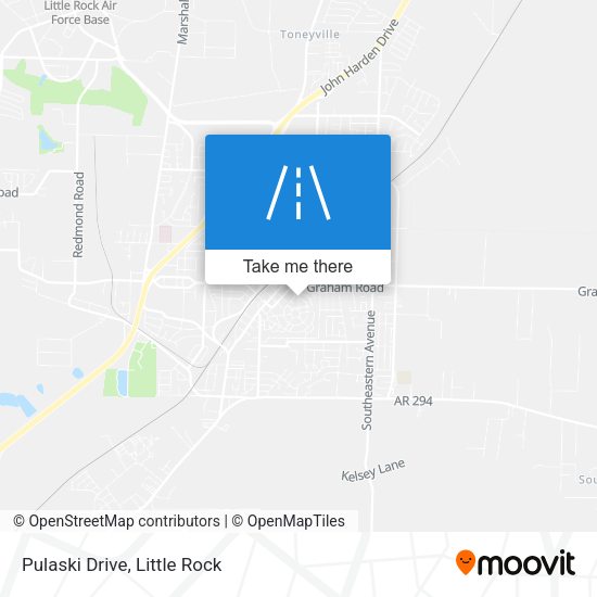 Mapa de Pulaski Drive