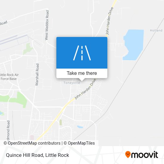 Mapa de Quince Hill Road