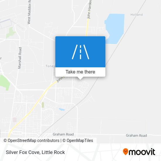 Silver Fox Cove map