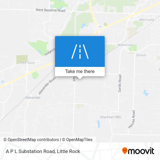 Mapa de A P L Substation Road