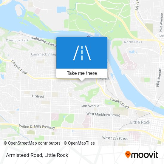 Mapa de Armistead Road