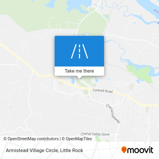 Mapa de Armistead Village Circle