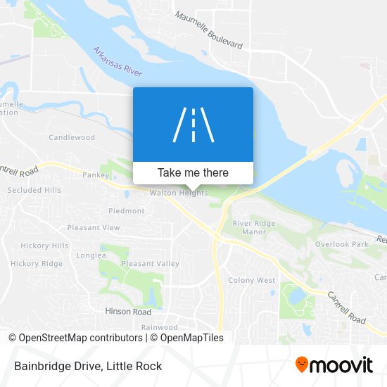 Bainbridge Drive map