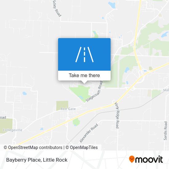 Bayberry Place map
