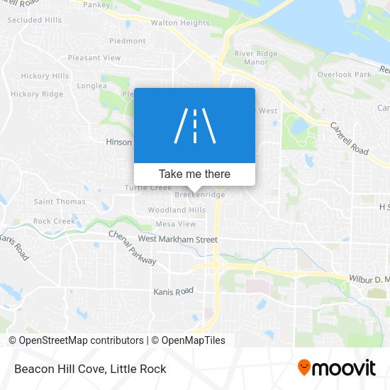 Mapa de Beacon Hill Cove