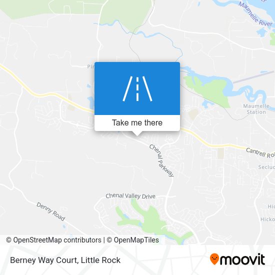 Mapa de Berney Way Court