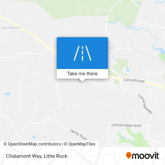 Chalamont Way map