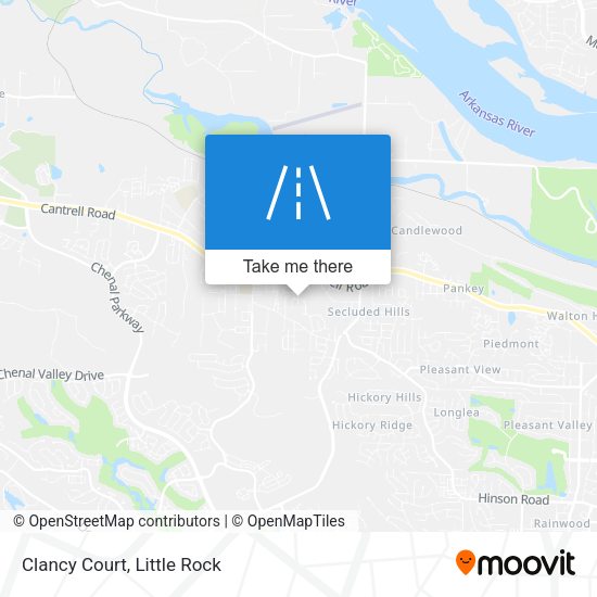 Mapa de Clancy Court