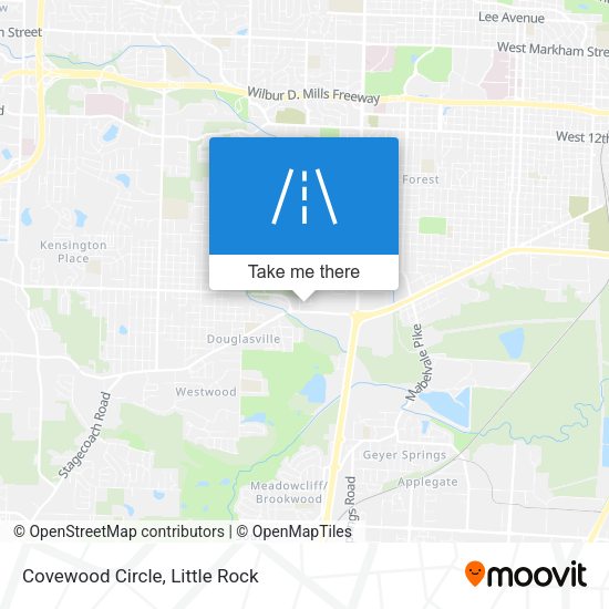 Covewood Circle map