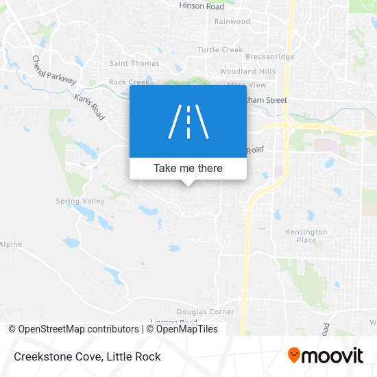 Creekstone Cove map