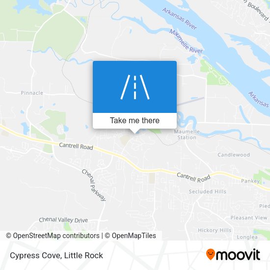 Mapa de Cypress Cove