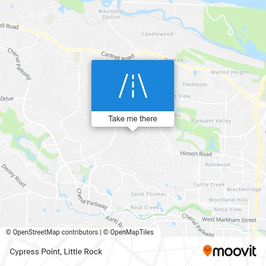 Cypress Point map