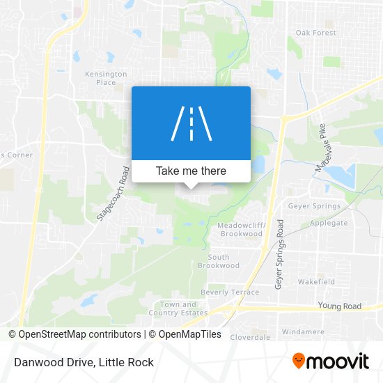Mapa de Danwood Drive