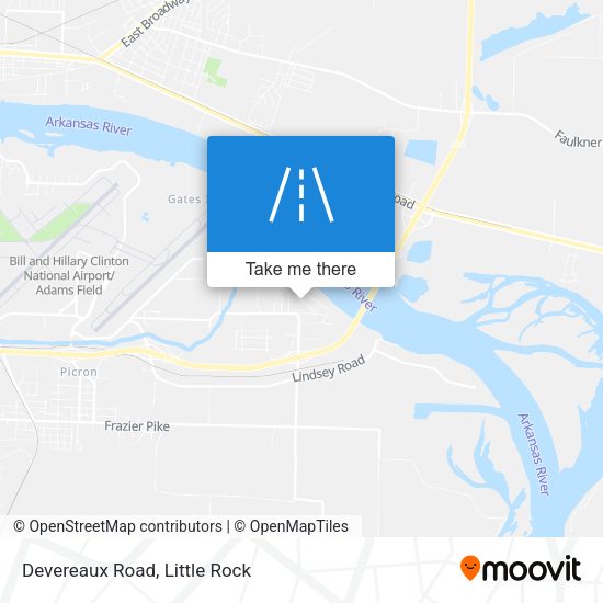 Mapa de Devereaux Road