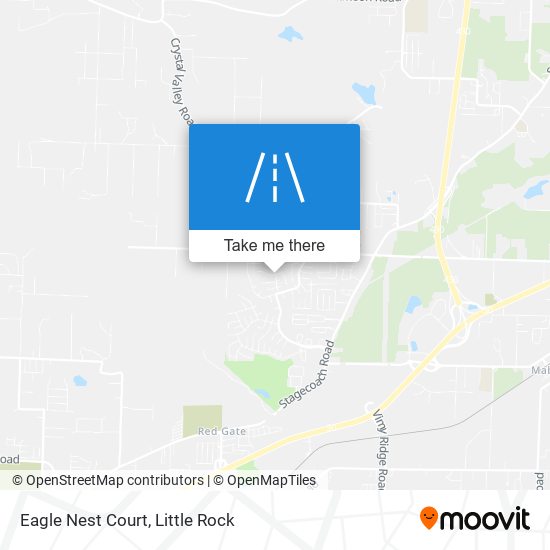 Mapa de Eagle Nest Court