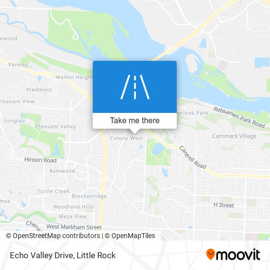 Mapa de Echo Valley Drive