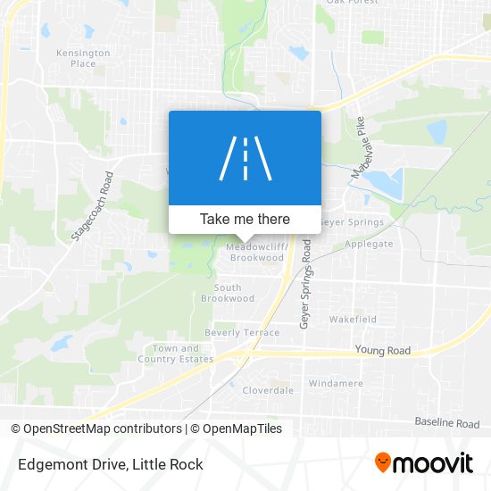Edgemont Drive map