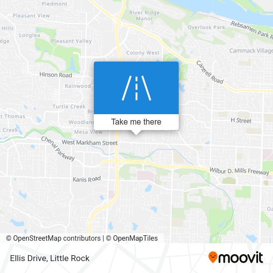 Mapa de Ellis Drive