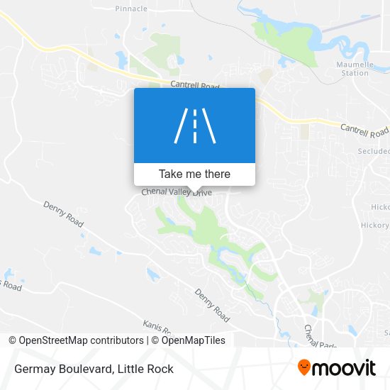 Germay Boulevard map
