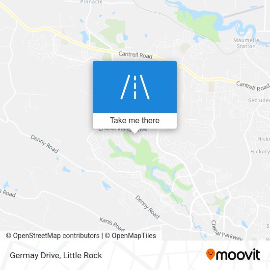 Mapa de Germay Drive