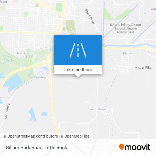 Mapa de Gillam Park Road