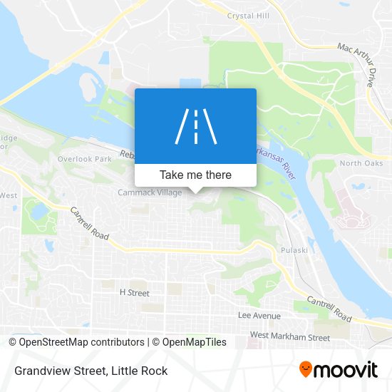 Mapa de Grandview Street