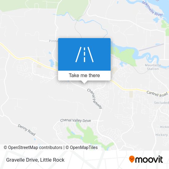 Mapa de Gravelle Drive