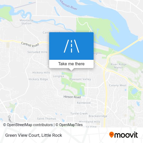Mapa de Green View Court
