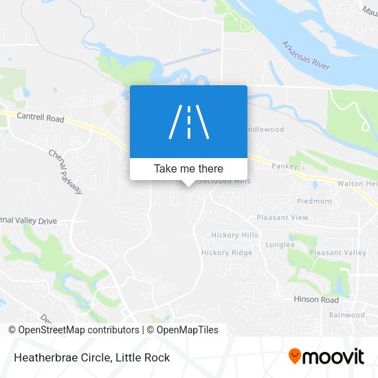Mapa de Heatherbrae Circle