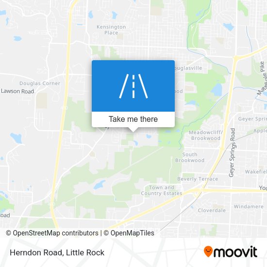Mapa de Herndon Road