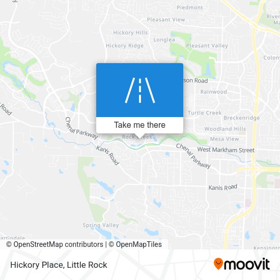 Mapa de Hickory Place