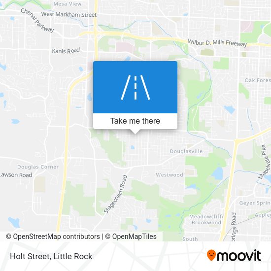 Mapa de Holt Street