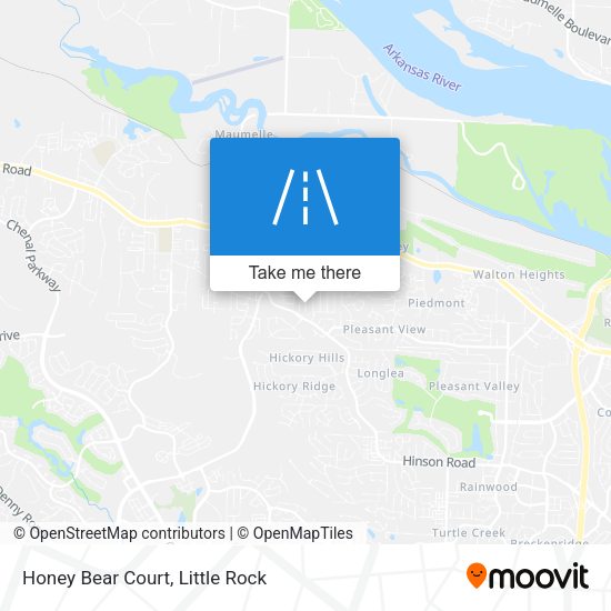 Mapa de Honey Bear Court