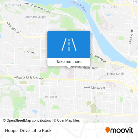 Hooper Drive map