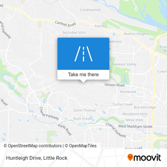 Huntleigh Drive map