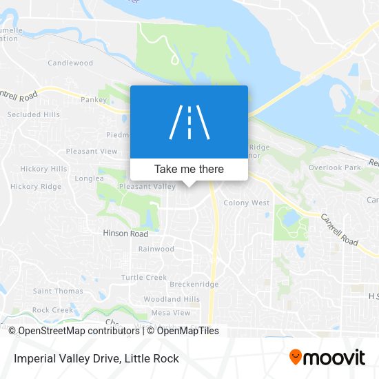 Mapa de Imperial Valley Drive