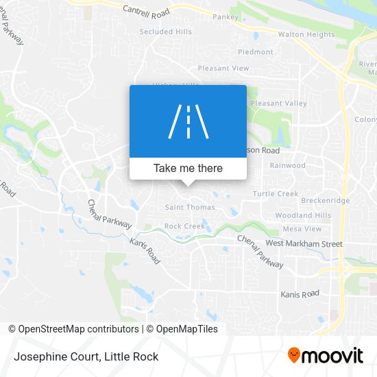 Josephine Court map