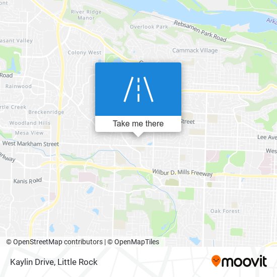 Kaylin Drive map