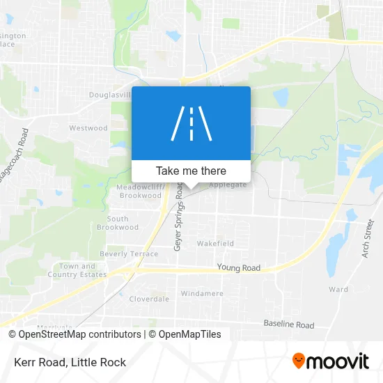 Kerr Road map