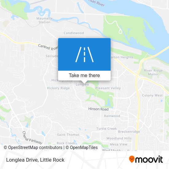 Mapa de Longlea Drive