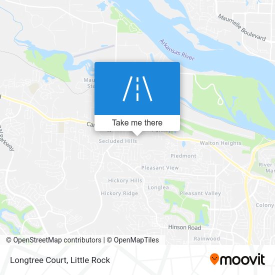 Mapa de Longtree Court