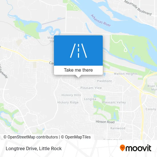 Longtree Drive map