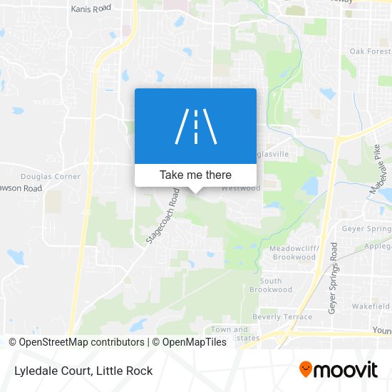 Mapa de Lyledale Court