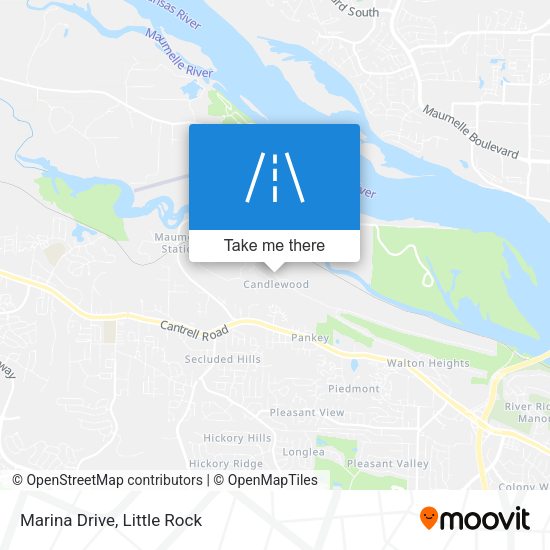 Mapa de Marina Drive