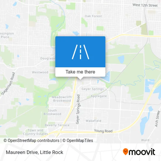 Mapa de Maureen Drive