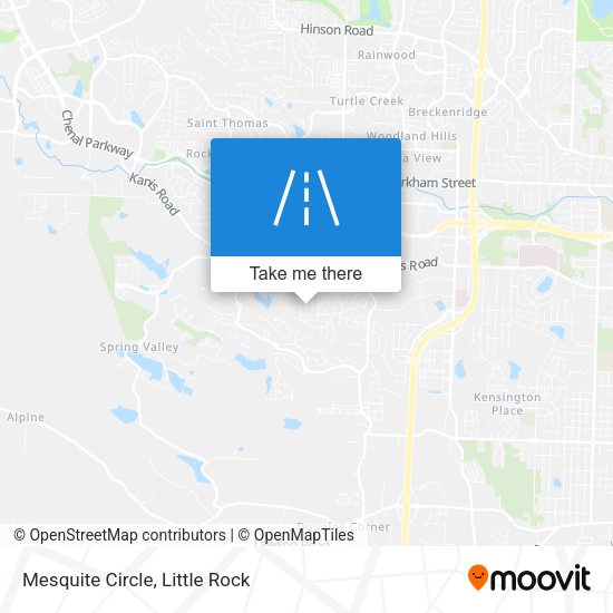 Mesquite Circle map