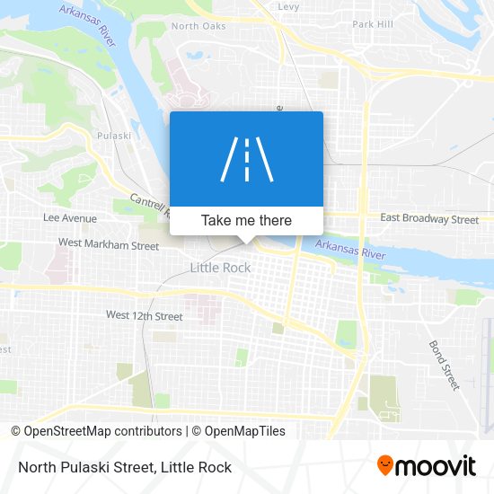 Mapa de North Pulaski Street