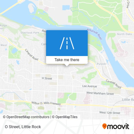 Mapa de O Street
