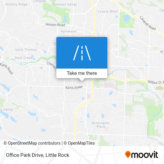 Office Park Drive map