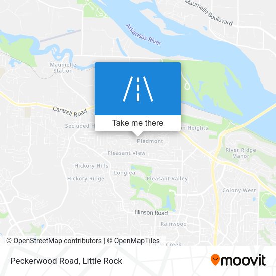 Peckerwood Road map